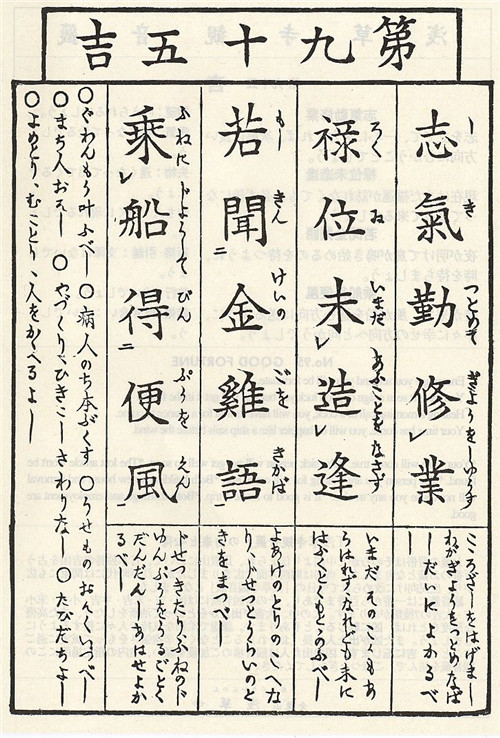 日本观音灵签第95签解签